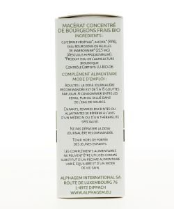 Marronnier (Aesculus hippocastanum) bourgeon BIO, 15 ml